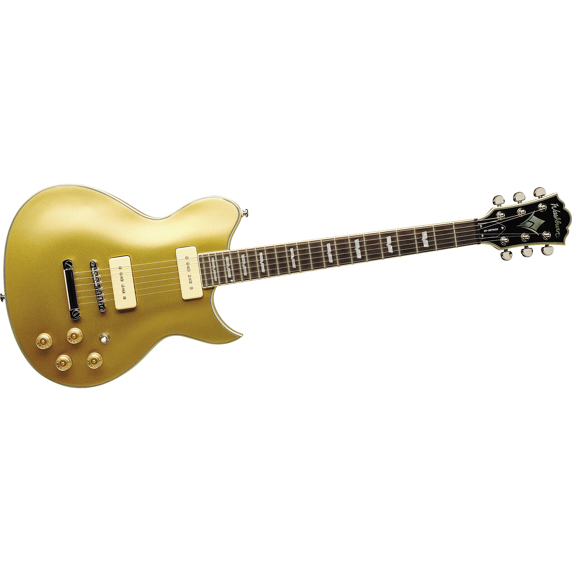 Washburn WI66 PRO Electric Guitar Gloss Black | Guitar Center