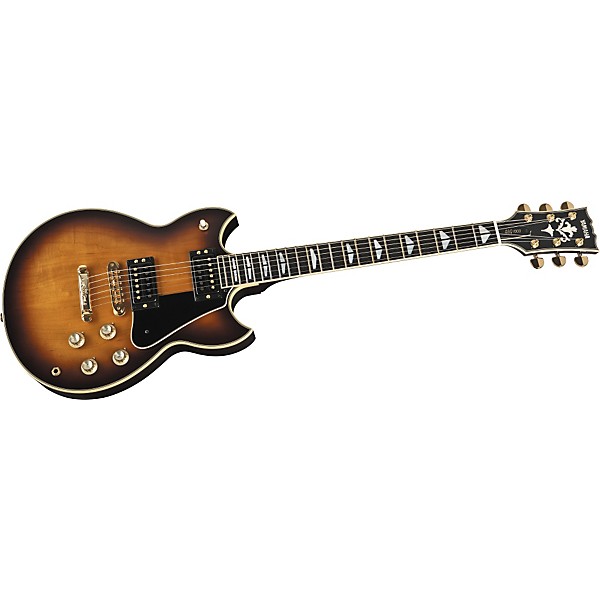 Yamaha SBG1000 DOUBLE CUTAWAY Electric Guitar Brown Sunburst