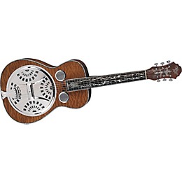 Michael Kelly Bayou Deluxe Square-Neck Resonator Guitar Walnut