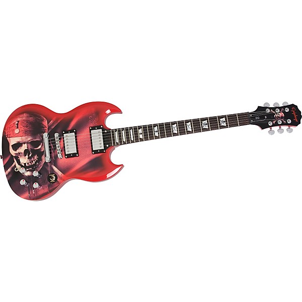 Epiphone Pirates of the Caribbean G-400 Electric Guitar Blood Red