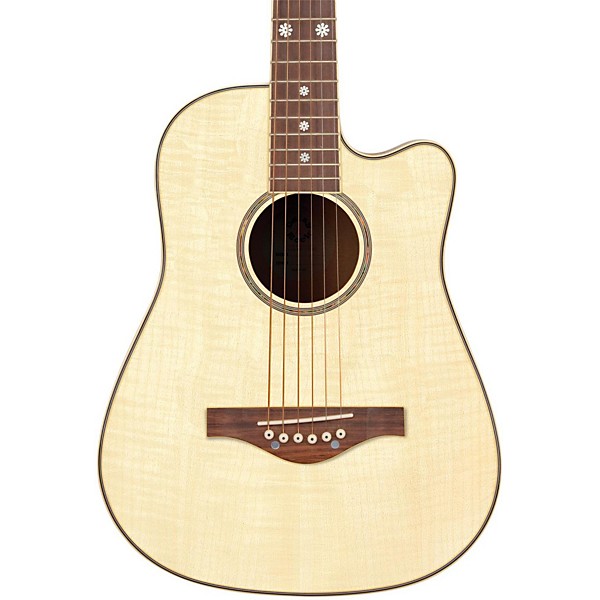 Daisy Rock Wildwood Short Scale Acoustic Guitar Bleach Blonde