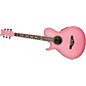 Open Box Daisy Rock Wildwood Artist Left-Handed Acoustic-Electric Guitar Level 1 Pink Burst thumbnail