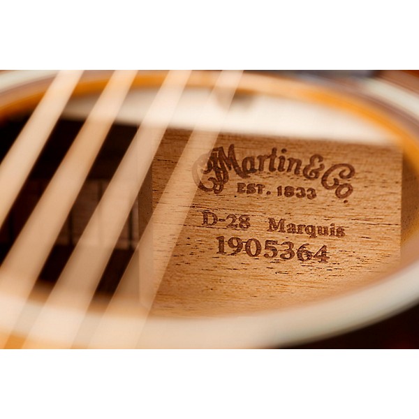 Martin Marquis D-28 Dreadnought Acoustic Guitar Sunburst