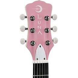 Luna Pandora Double Cutaway Electric Guitar Pink