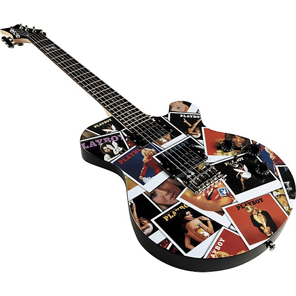 Clayton Playboy PBECC1 Limited Edition Collage 2007 Electric Guitar Playboy Collage