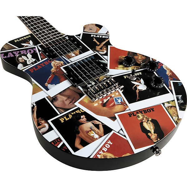 Clayton Playboy PBECC1 Limited Edition Collage 2007 Electric Guitar Playboy Collage
