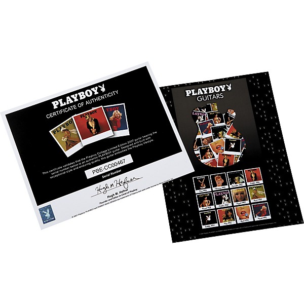 Clayton Playboy PBECC1 Limited Edition Collage 2007 Electric Guitar Playboy Collage