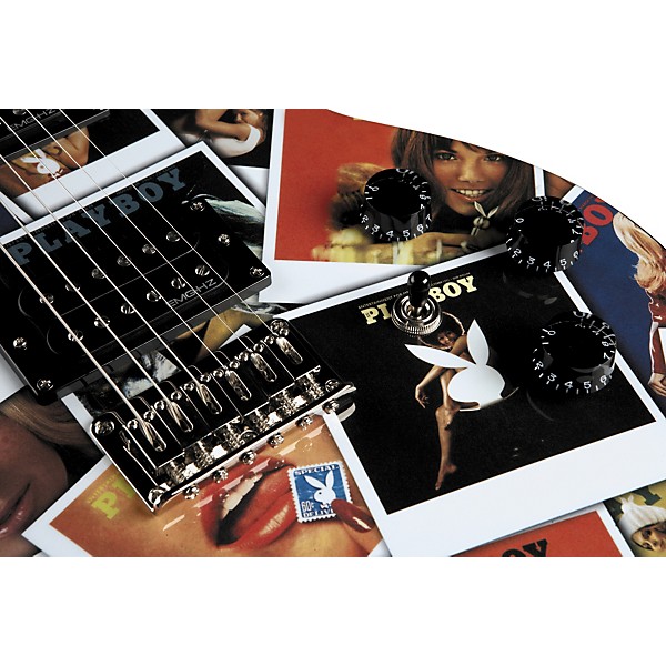 Clayton Playboy PBECC1 Limited Edition Collage 2007 Electric Guitar Playboy Collage