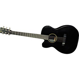 Martin 00CXAE Left-Handed Acoustic-Electric Guitar Black