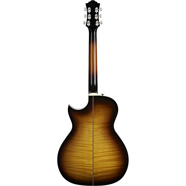 Guild Contemporary Series Willy Porter Signature Model Acoustic-Electric Guitar Iced Tea Burst