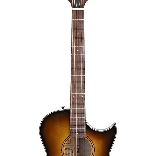 Guild Contemporary Series Willy Porter Signature Model Acoustic-Electric Guitar Iced Tea Burst
