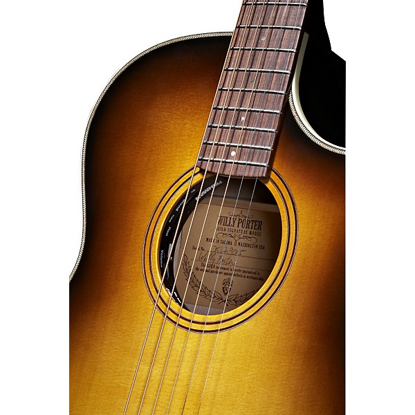 Guild Contemporary Series Willy Porter Signature Model Acoustic-Electric Guitar Iced Tea Burst