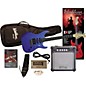 Washburn X9 Electric Guitar Pack with Amp Metallic Blue thumbnail