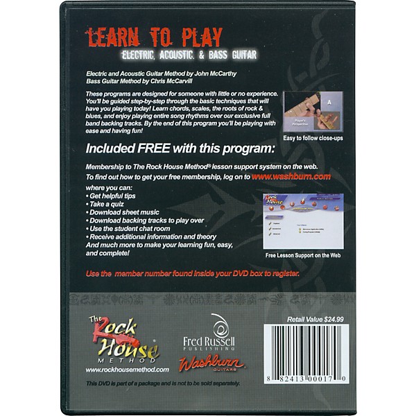 Washburn X9 Electric Guitar Pack with Amp Metallic Blue