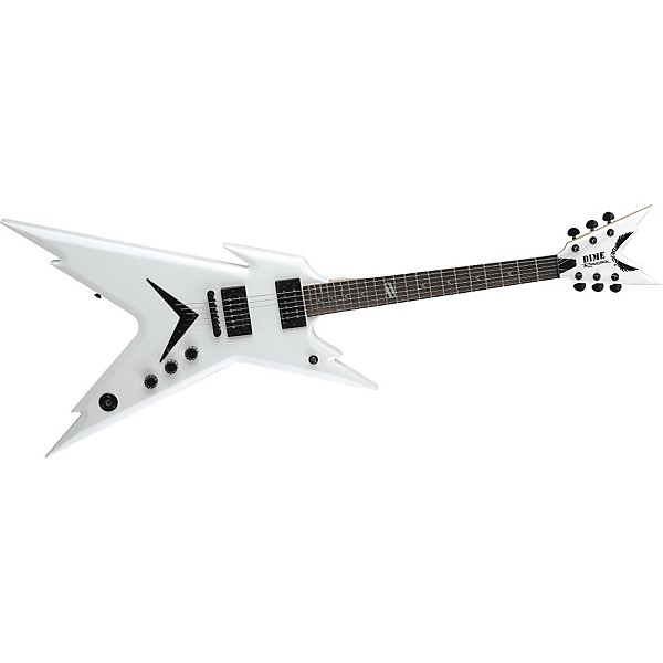Dean Razorback DB Electric Guitar Metallic White | Guitar Center
