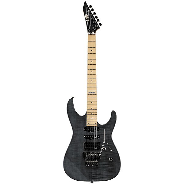 ESP LTD M-103 Flame Maple Electric Guitar See-Thru Black