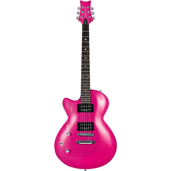 デイジーロック レスポール ギター ロックキャンディ ピンクラメ Open Box Daisy Rock Rock Candy Left-Handed Electric Guitar
