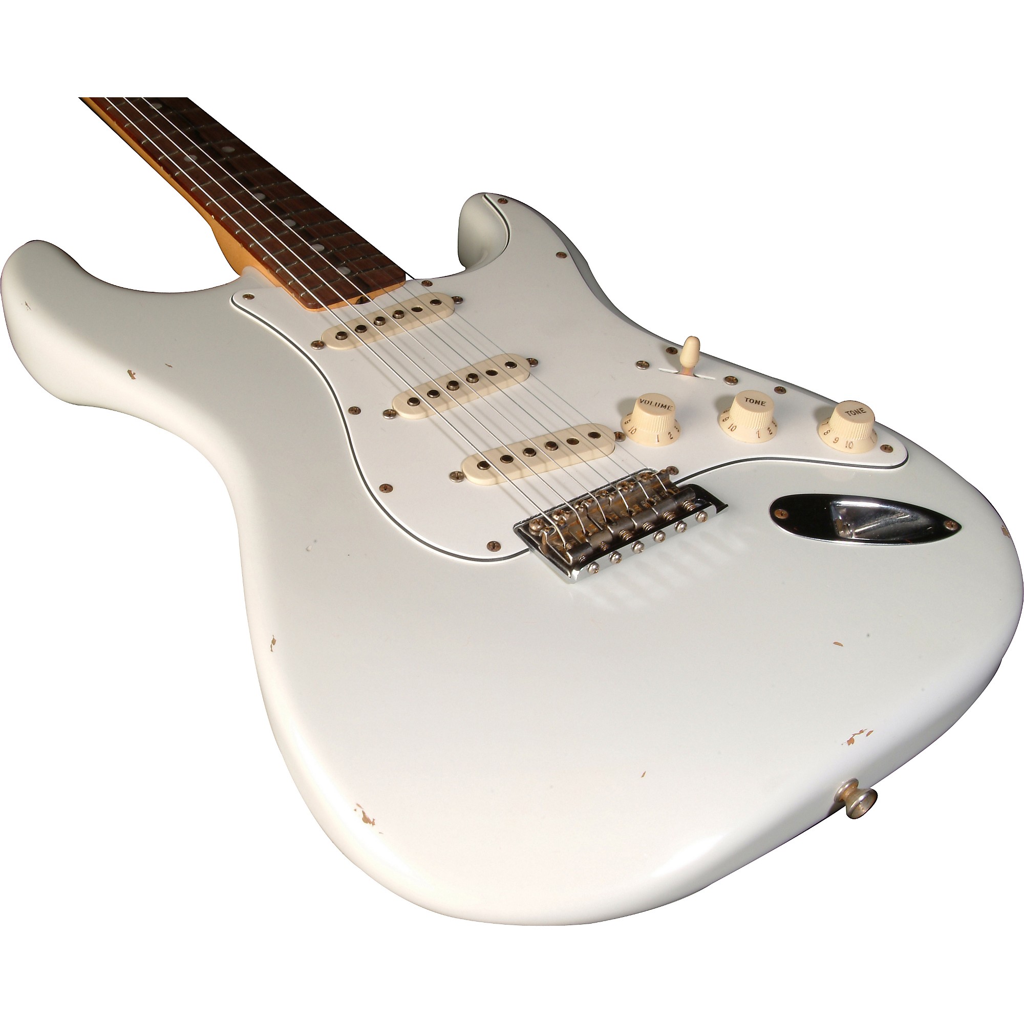 ★☆OlympicWhite Relic MultilayerStrato☆★ Platinum Fender Custom Shop '65 Strat Relic Electric Guitar
