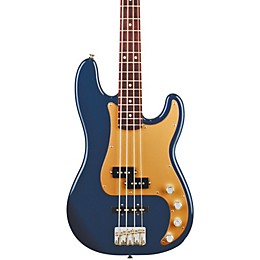 Fender Deluxe P Bass Special 4-String Bass Navy Blue Metallic Rosewood Fretboard