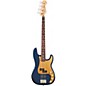 Fender Deluxe P Bass Special 4-String Bass Navy Blue Metallic Rosewood Fretboard