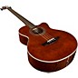 Takamine G Series EG512CGA Jumbo Quilted Maple Acoustic-Electric Bass Guitar Natural