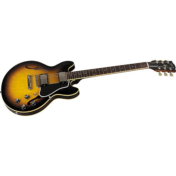 ギター Gibson Custom Shop ES-339 Gibson ES-339 Semi-Hollow Electric Guitar with 30/60 Neck Light
