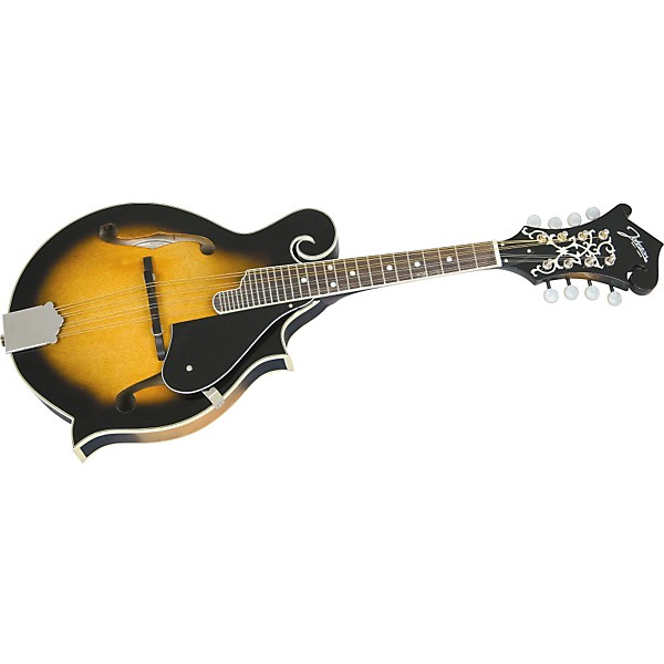 Johnson F-Model Mandolin Black