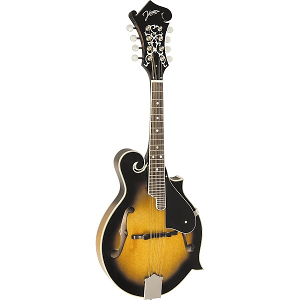 Johnson F-Model Mandolin Black
