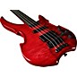 Open Box Warwick Vampyre LTD Bass Guitar Level 1 Transparent Burgundy Red High Polish