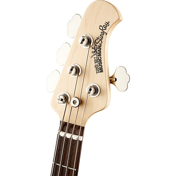 Ernie Ball Music Man StingRay HH 4-String Bass Transparent Gold Rosewood Fretboard