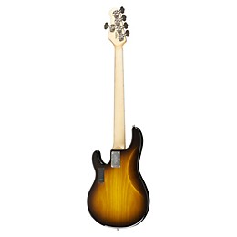 Ernie Ball Music Man StingRay 5 H 5-String Electric Bass Guitar Tobacco Burst Maple Fretboard