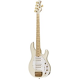 Open Box Ernie Ball Music Man Stingray 5 HH 5-String Electric Bass Level 1 India Ivory Maple Fretboard
