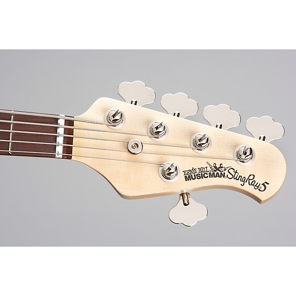 Ernie Ball Music Man StingRay 5 H 5-String Electric Bass Guitar Honey Burst Rosewood Fretboard