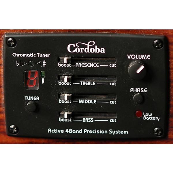 Cordoba 55RCE Classical Acoustic-Electric Guitar with Humicase