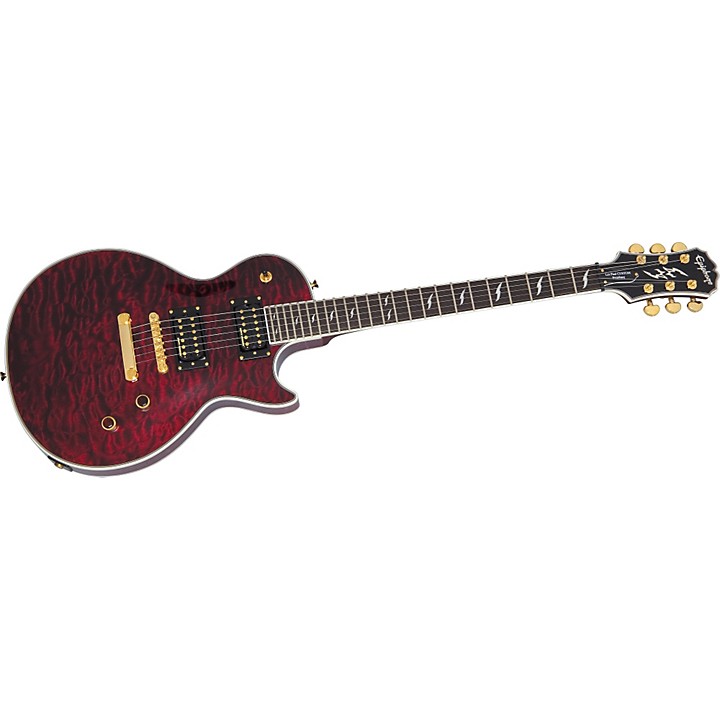 Amazon.com: Epiphone Les Paul Prophecy, Black Aged Gloss