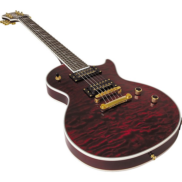 ギター Epiphone Les Paul Custom Prophecy GX Epiphone Prophecy Les Paul Custom GX - Black Cherry | Sweetwater
