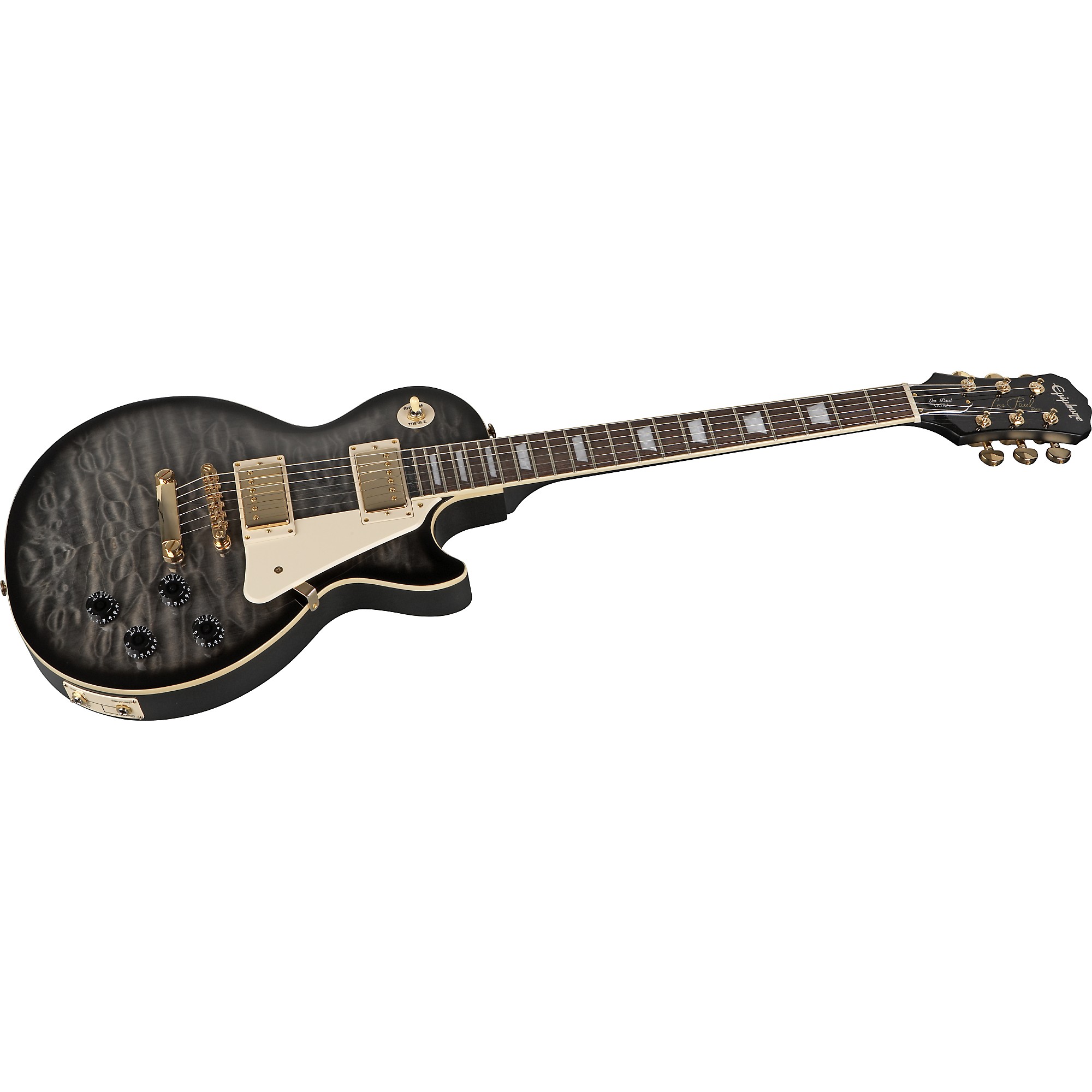 【美品】Epiphone Les Paul Ultra-Ⅱ ブラック レスポール Restock Epiphone Les Paul Ultra-II Electric Guitar Midnight