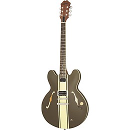 Open Box Epiphone Tom Delonge Signature ES-333 Semi-Hollow Electric Guitar Level 2 Brown Stripe 190839685308