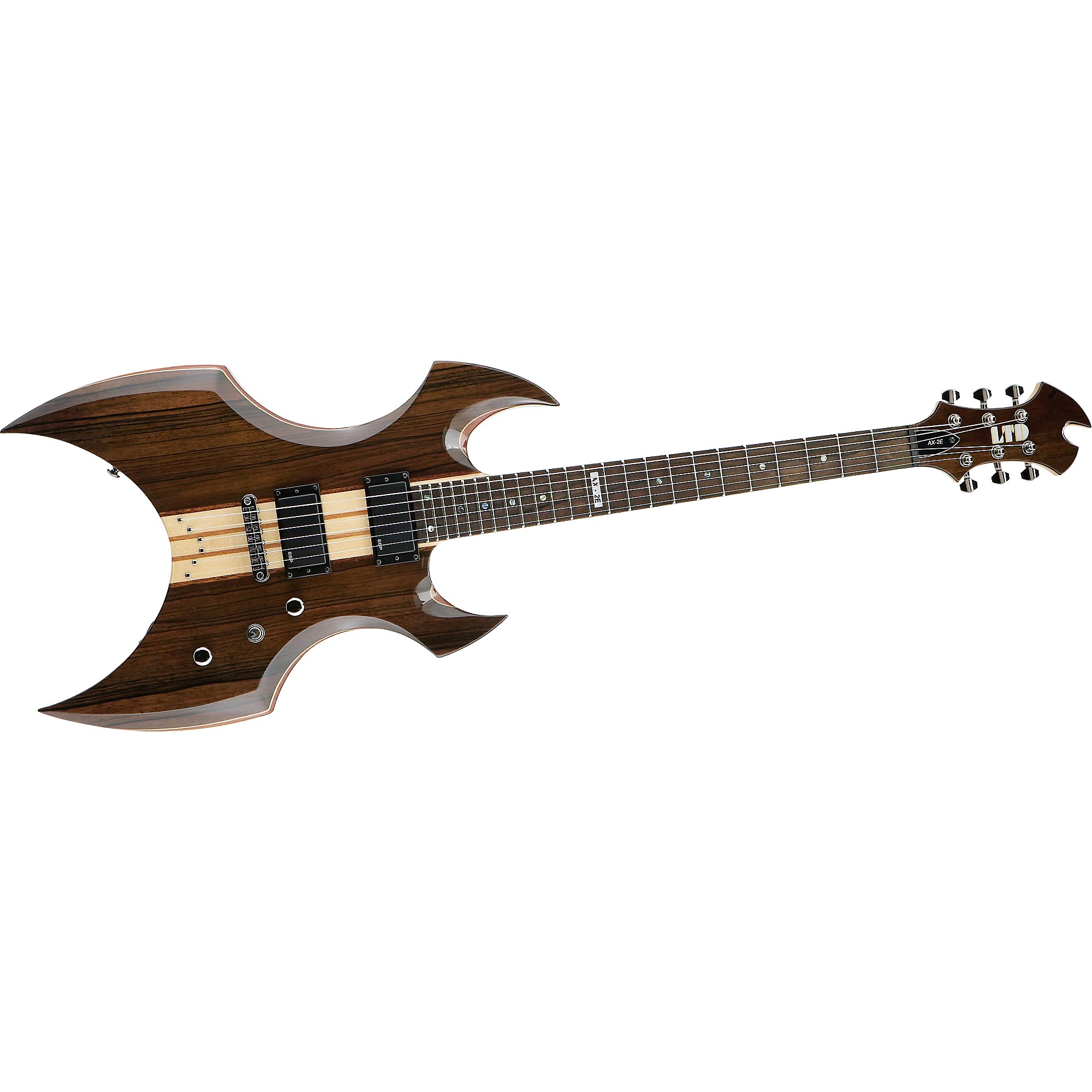 Open Box ESP LTD AX-2E Electric Guitar Gloss Natural | Guitar Center