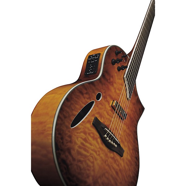 Open Box Ibanez MSC650VV Montage Series Hybrid Cutaway Acoustic