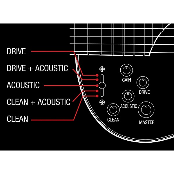 Open Box Ibanez MSC650VV Montage Series Hybrid Cutaway Acoustic