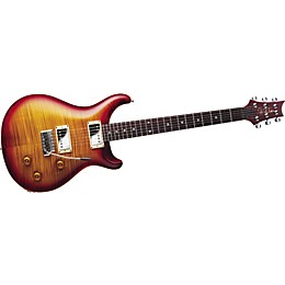 PRS Custom 22 Electric Guitar With Flame Maple 10 Top, Wide Thin Neck And Tremolo Royal Blue Nickel Hardware