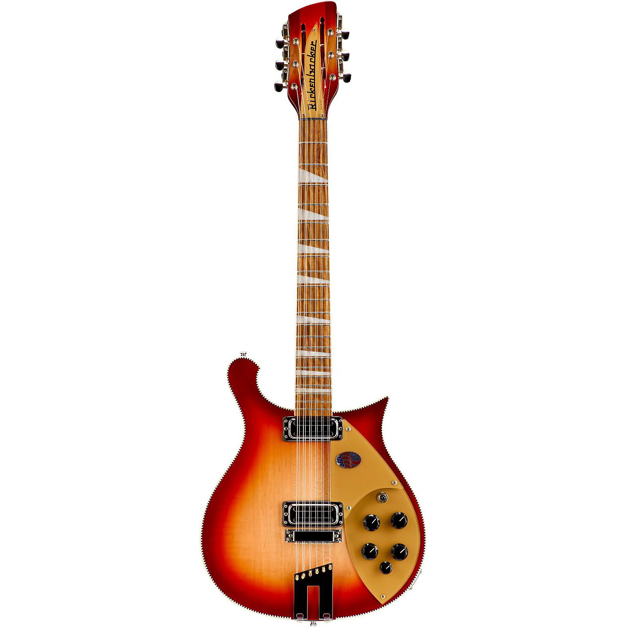 Rickenbacker 660 Fireglo エレキギター 純正ケース付 Platinum Rickenbacker 660/12 Guitar Fireglo | Guitar Center