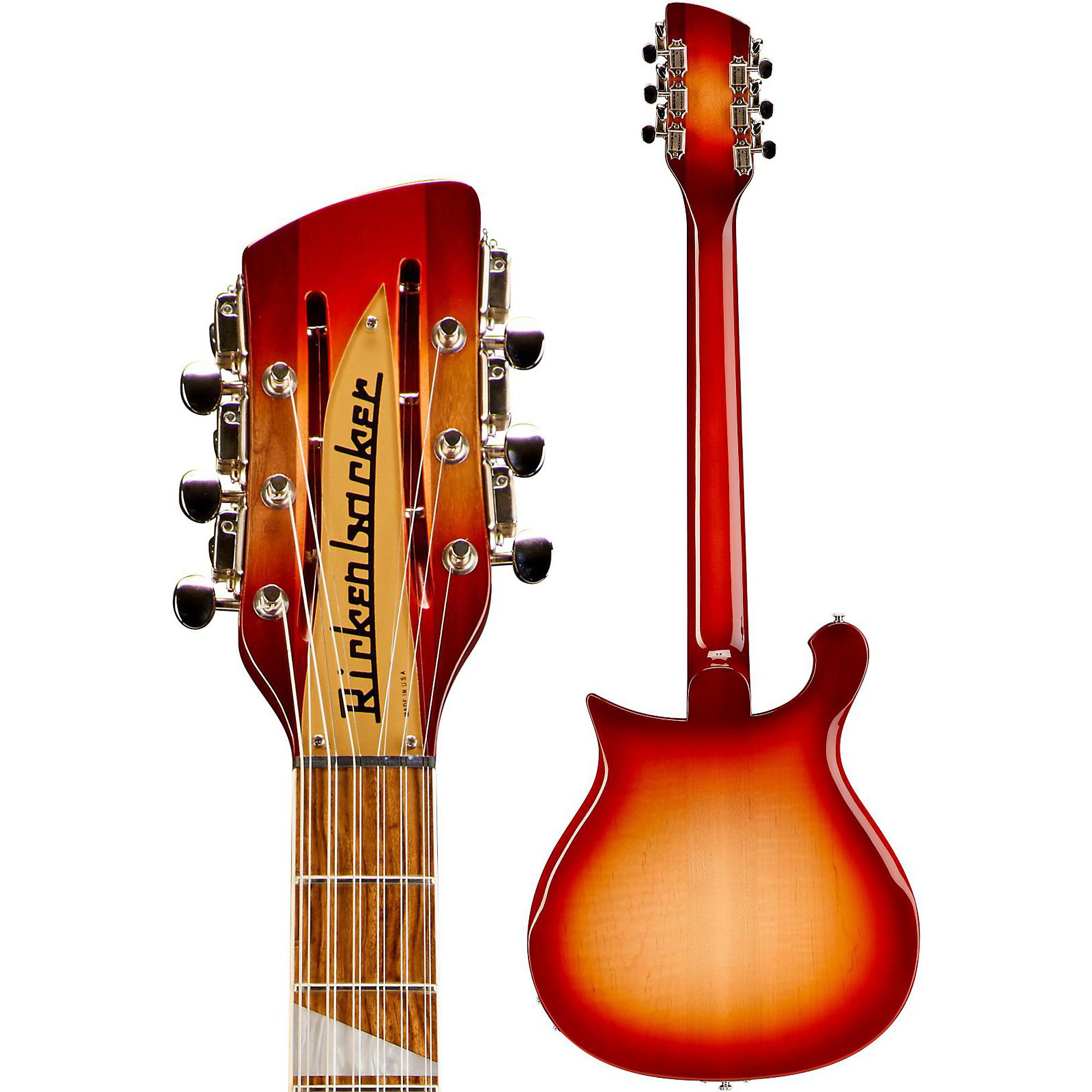 Platinum Rickenbacker 660/12 Guitar Fireglo | Guitar Center