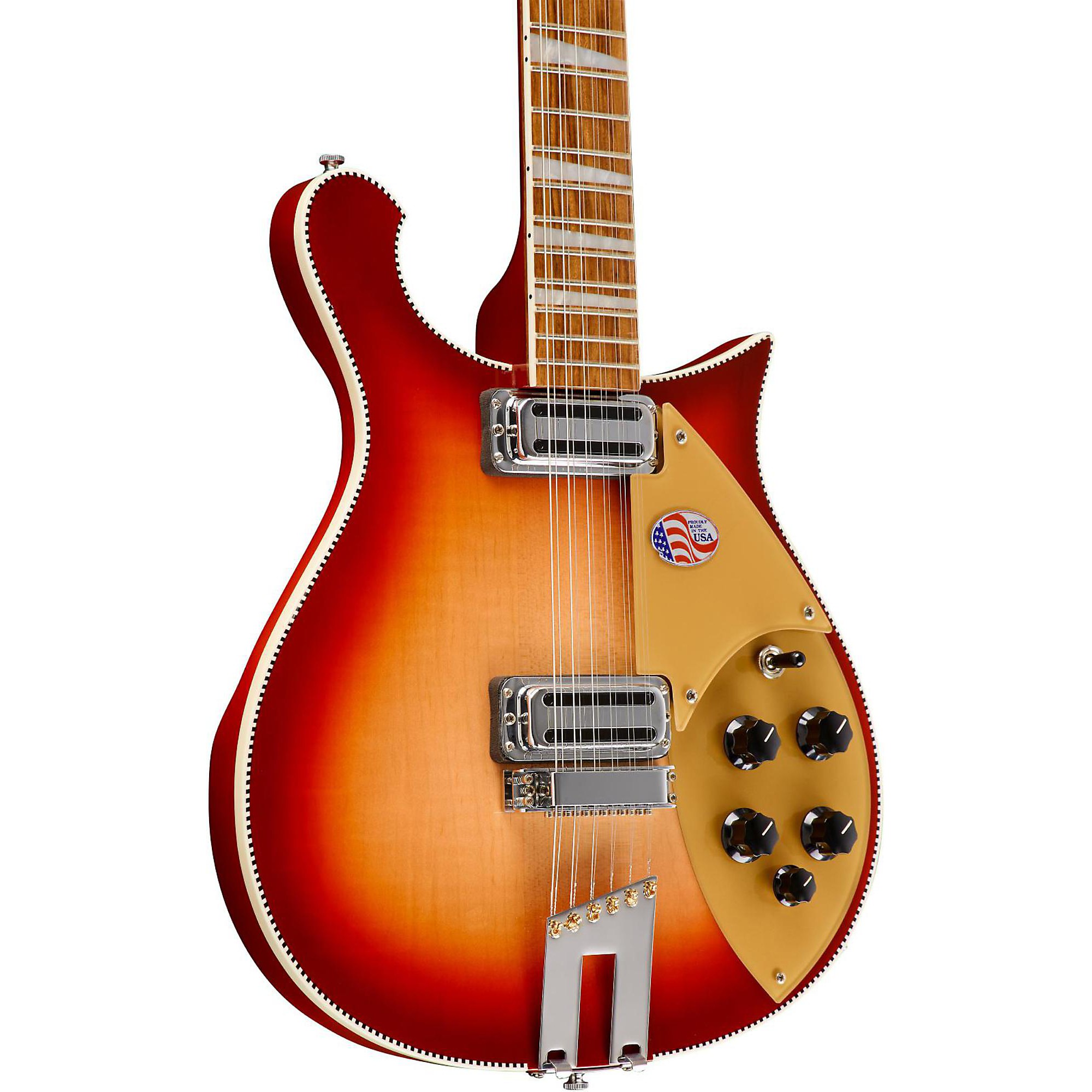 Platinum Rickenbacker 660/12 Guitar Fireglo | Guitar Center