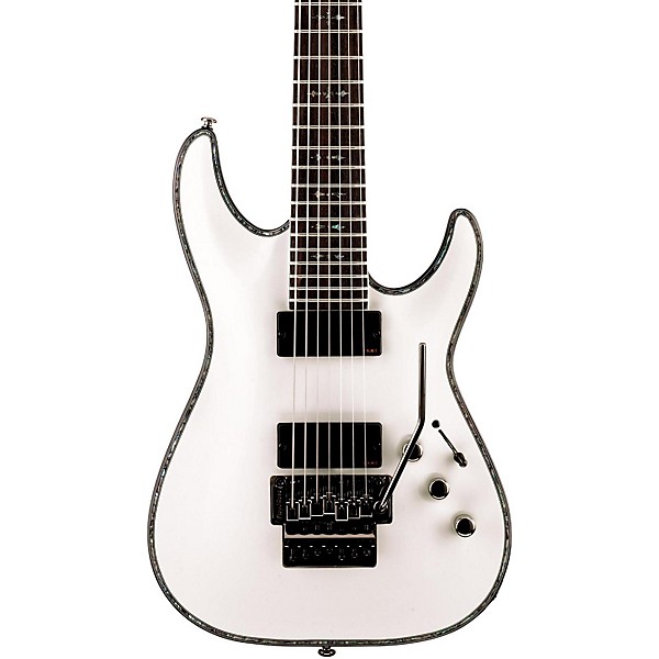 Open Box Schecter Guitar Research Hellraiser C-7 FR 7-String Electric Guitar Level 2 White 190839034106