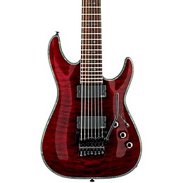Schecter Guitar Research Hellraiser C-7 FR 7-String Electric Guitar Black Cherry
