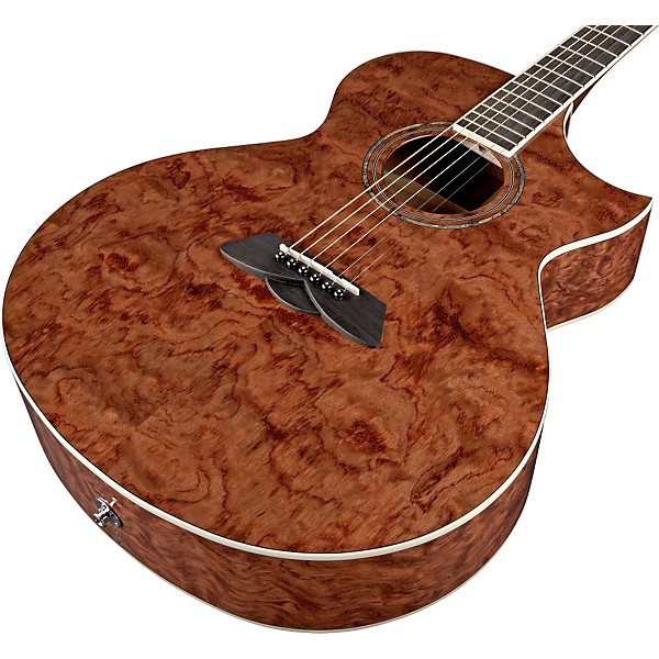 Open Box Laguna LG Series LG4CEBUB Cutaway Acoustic-Electric Guitar Level 1 Natural