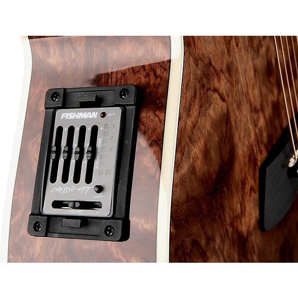 Open Box Laguna LG Series LG4CEBUB Cutaway Acoustic-Electric Guitar Level 1 Natural