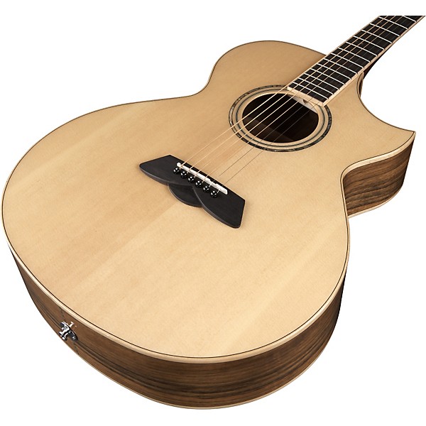 Laguna LG Series LG6CEOVK Cutaway Acoustic-Electric Guitar Natural